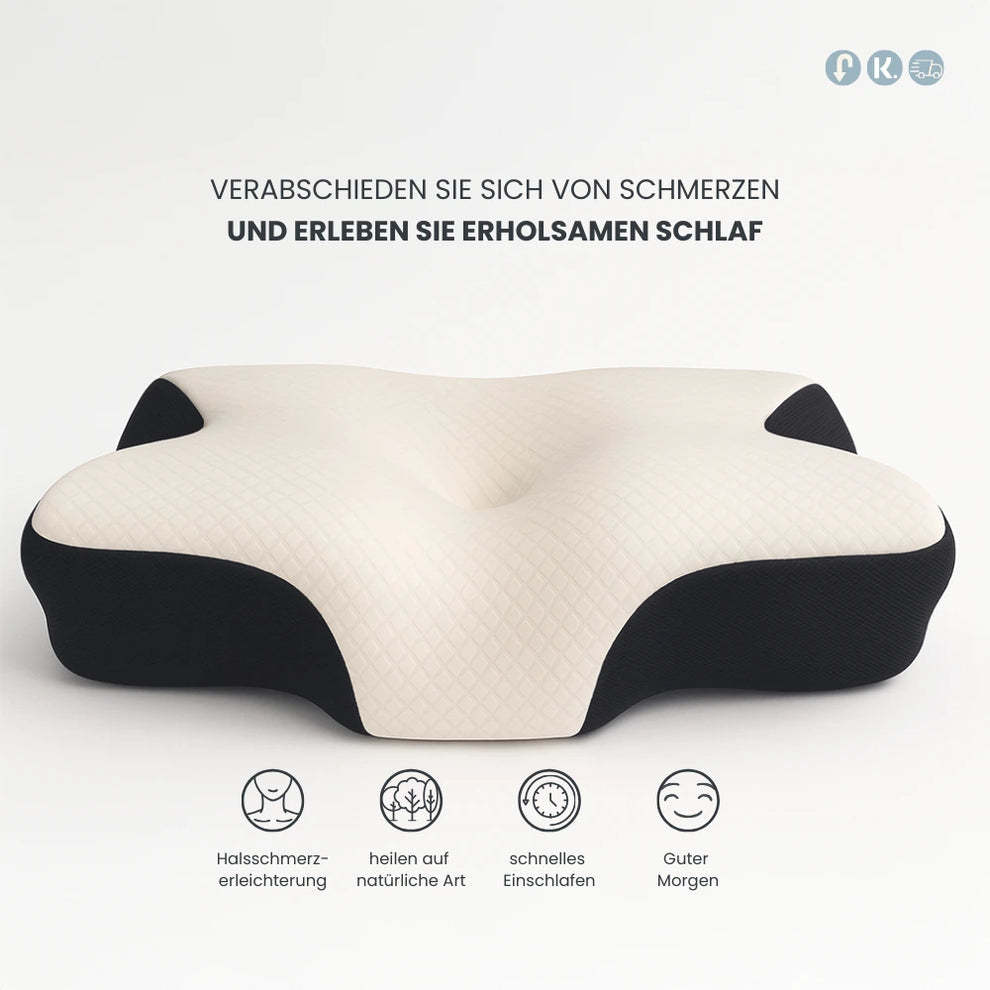 Domora ErgoSleep™ - Ergonomisches Nackenkissen