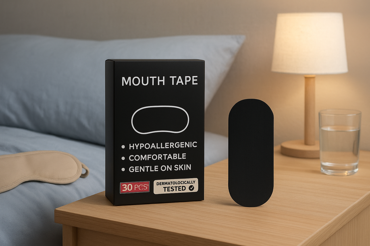 Domora SleepStrips™ - Mouth Strips für besseren Schlaf & weniger Schnarchen