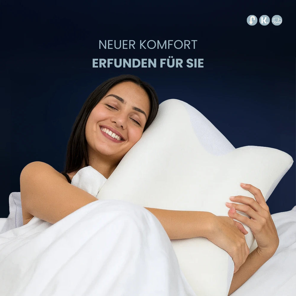 Domora ErgoSleep™ - Ergonomisches Nackenkissen